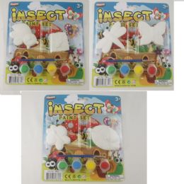 48 pieces 6 Asstd Insect Paint Set On Card - Art Paints