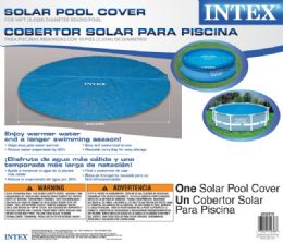 3 pieces Intex Solar Cover 114 Fits 10ft - Outdoor Recreation