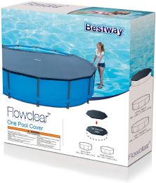 6 pieces Bestway 10' Pool Cover - Outdoor Recreation