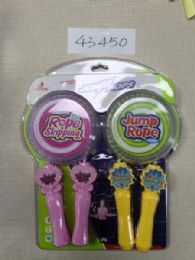 12 pieces 2 Pcs. Jump Rope With Plastic Case On Double Blist - Jump Ropes