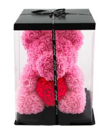 20 of Valentiens Rose Bear Pink W/red Heart 10