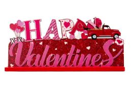 72 pieces Valentines Desk Deco 25 X 4 X 12 - Valentine Decorations