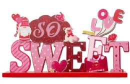 72 pieces Valentines Desk Deco 25 X 4 X 14.5 - Valentine Decorations