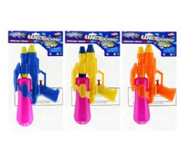 72 pieces 10.5' Clear Water Gun In Pp Bag - Water Guns