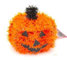 36 pieces Hw Tinsel 3d Pumpkin  9.5x9.5x10cm - Halloween