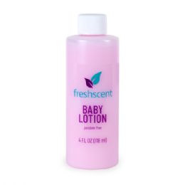 240 Pieces Freshscent 4 Oz. Baby Lotion - Shampoo And Skin Care For Donation