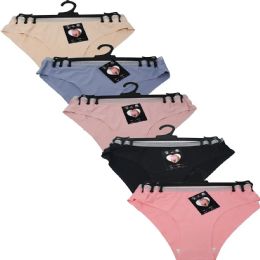 300 Pieces Women's Bikini Retail Hanger Seamless Nylon Mix Colors And Size 300pcs - Womens Panties & Underwear