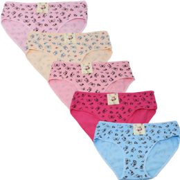 300 Pieces Women's Brief Cotton Blend Mix Colors And Size 300pc Butterfy - Womens Panties & Underwear