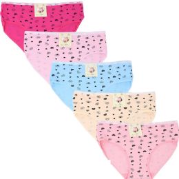 300 Pieces Women's Brief Cotton Blend Mix Colors And Size 300pc Love - Womens Panties & Underwear
