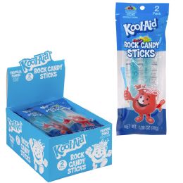 48 pieces KooL-Aid Rock Candy Sticks - Food & Beverage