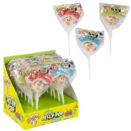 48 pieces Warheads Sour Jelly Pops - Food & Beverage