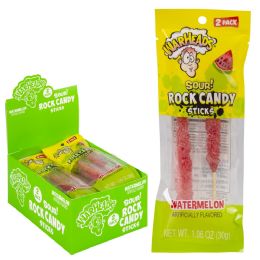 48 pieces Warheads Sour Candy Sticks - Food & Beverage