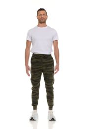 Camo Printed Fleece Lined Jogger With 2 Side Pockets Size S