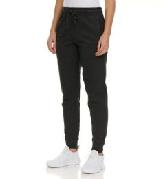 Womens Fleece Lined 3 Pocket Jogger Charcoal Heather Size Small