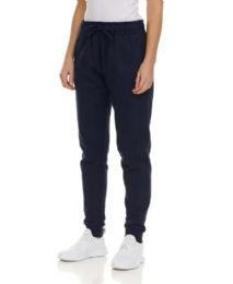 144 Pieces Womens Fleece Lined 3 Pocket Jogger Navy Size X-Large - Womens Sweatpants For Donation