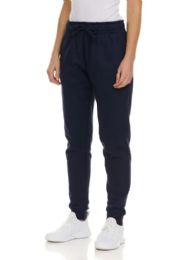 144 Pieces Womens Fleece Lined 3 Pocket Jogger Navy Size 3X-Large - Womens Sweatpants For Donation