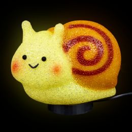 12 pieces 7.75 Inch Sparkle Snail Lamp - Lamps and Lanterns