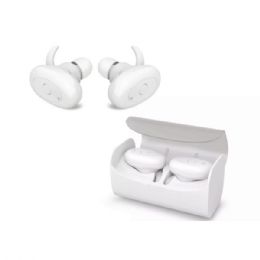 12 pieces Lynx Model True Wireless Earbuds In White - Headphones and Earbuds