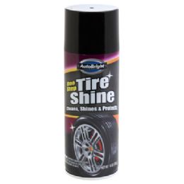 12 pieces Tire Shine Cleaner 10oz Aerosol Auto Bright - Auto Cleaning Supplies