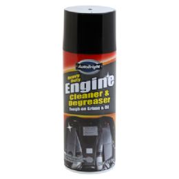 12 pieces Engine Cleaner & Degreaser 10oz Aerosol Autobright - Auto Cleaning Supplies
