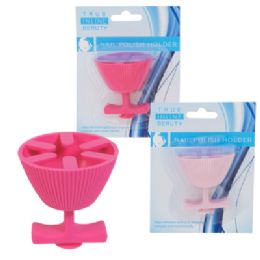 24 pieces of Nail Polish Holder Ring Silicone Prevents Spills Hba Blc