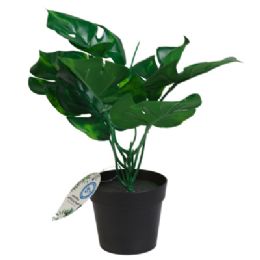 6 pieces Monstera Artificial Plant 10 Inch - Home Accessories