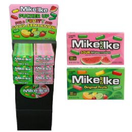 72 Wholesale Mike & Ike Original Fruit And Sour Watermelon 4.25 Oz Theater Box In Shipper