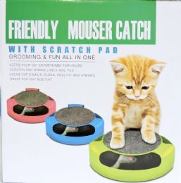12 pieces Friendly Mouser Catch Cat Toy - Cat Mouse Toy For KittenS- Cats - Catch The Mouse Motion - Incredibly Fun To Play - Pet Toys