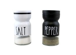 24 pieces Salt And Pepper Shaker Set Modern Home Country Kitchen Decor Inspired Design - Kitchen Gadgets & Tools