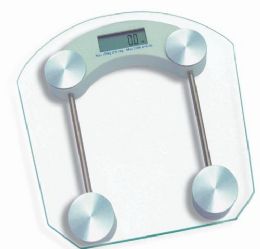 10 pieces Deluxe Digital Modern Design Glass Lcd Display Bathroom Scale - Scales