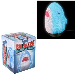 12 pieces 8 inch Sparkle Shark Lamp - Lamps and Lanterns