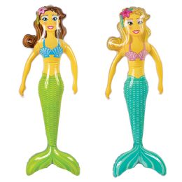 144 pieces 36 inch  Mermaid Inflate - Inflatables