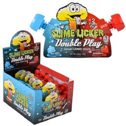 144 pieces Toxic Waste Slime Licker Double Play - Food & Beverage
