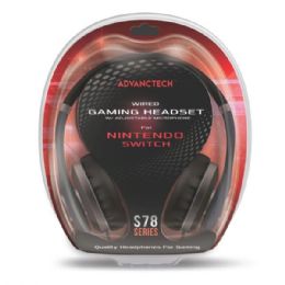 8 pieces Advance Tech S78 Over Ear Gaming Headphone Set - Headphones and Earbuds