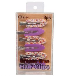 60 pieces Happy Mushroom CreasE-Free Hair Clips - Hair Rollers