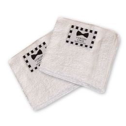 96 Packs 3 Pack Washcloth White 12" X 12" - Kitchen Towels