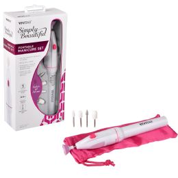 6 pieces Vivitar Portable 5pc Electric Manicure Set - Manicure and Pedicure Items