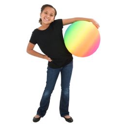 24 pieces Neon Rainbow Playground Ball 16 inch  24/18 - Balls