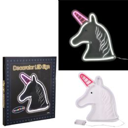 12 pieces Led Neon Hanging Rope Lamp - Unicorn 15.5 inch  12/17 - Lamps and Lanterns