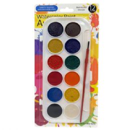 48 pieces 12 Washable Water Color Paint Artist Palette - Art Paints