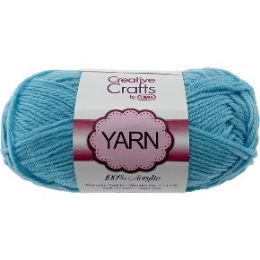 100 of Yarn Acrylic Sky Blue 2oz #4 md