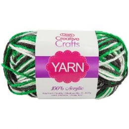 100 of Yarn Acrylic Multicolor Jungle 2oz #4 md