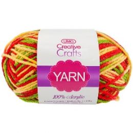 100 of Yarn Acrylic Multicolor Summer 2oz #4 md