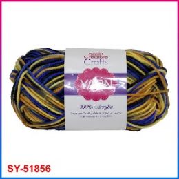 100 of Yarn Acrylic Multicolor Garden 2oz #4 md