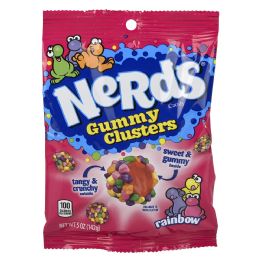 12 pieces Peg Bag Nerds Gummy Clusters 5oz 12ct - Food & Beverage