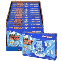 12 pieces Warheads Theater Box Care Bears Sour Grumpy - Food & Beverage
