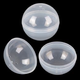 500 pieces 3 inch Clear Round Capsules - Storage & Organization