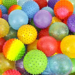 500 pieces 5 inch Knobby Ball Mix (500pcs) - Balls