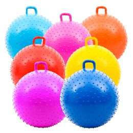 10 pieces 36 inch Knobby Ball W/handle (10/cs) - Balls