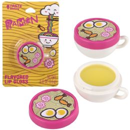 12 Wholesale Ramen Flavored Lip Gloss 0.09oz